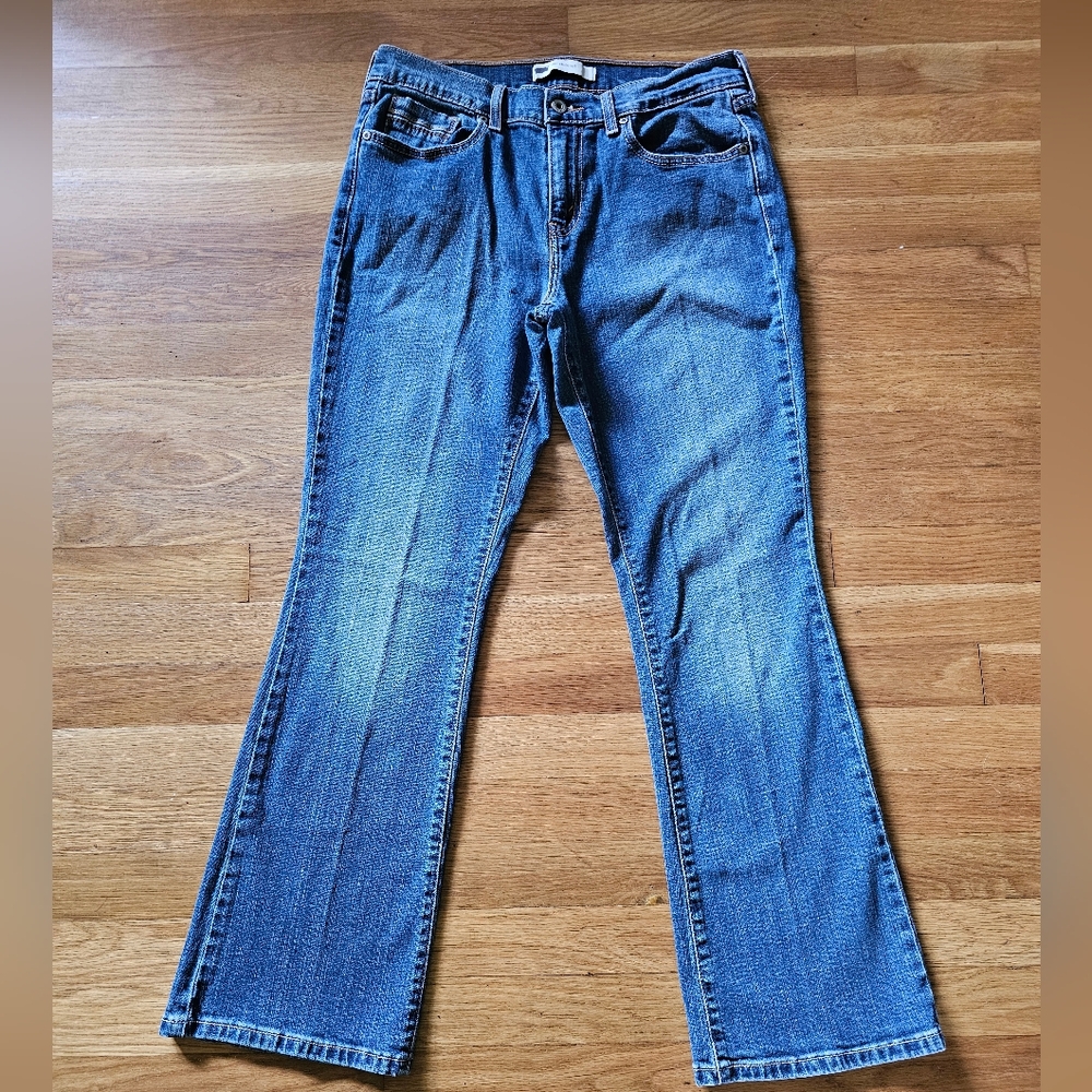 Levi's 515 Bootcut Jeans Womens Size 8 Short 29" Waist X 30" Inseam Length